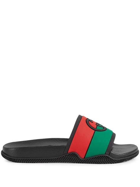 gucci interlocking g pool slides|gucci slides nordstrom.